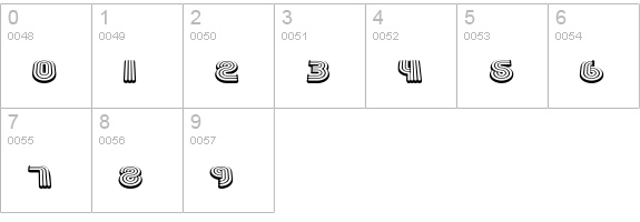FgrooveEighty numbers 0-9 preview