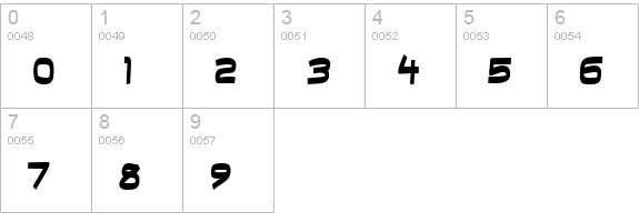 Field Day Filter numbers 0-9 preview