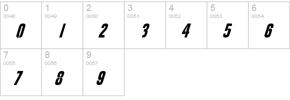 Fight This numbers 0-9 preview