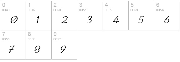 Film Cryptic numbers 0-9 preview