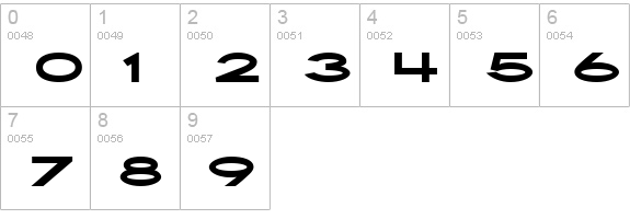 First Blind 2 numbers 0-9 preview