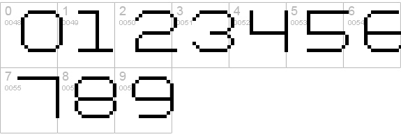 fixed_v02 numbers 0-9 preview