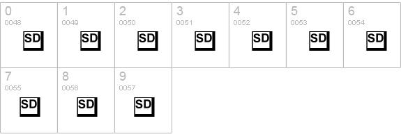 Flak Jacket numbers 0-9 preview