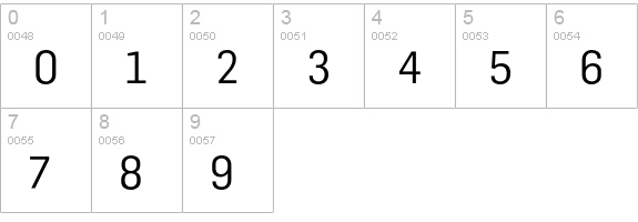 FlamaBook numbers 0-9 preview