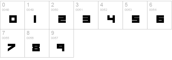 Forever After
 numbers 0-9 preview