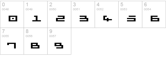 Formant237Book numbers 0-9 preview