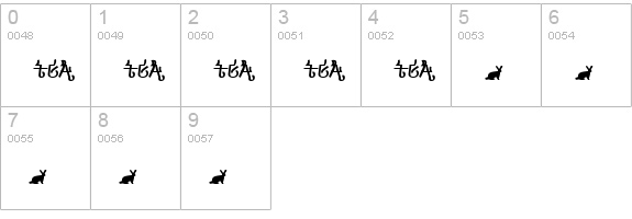 freeble numbers 0-9 preview