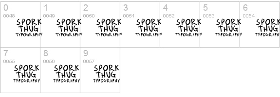 Fridge Magnets numbers 0-9 preview
