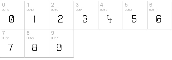 Frission numbers 0-9 preview