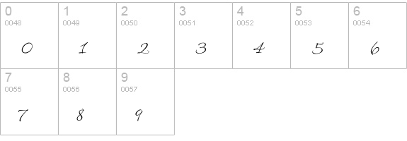 FugglesEight numbers 0-9 preview