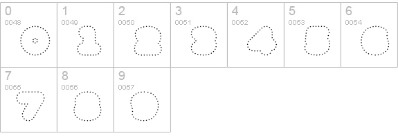 Fun City Level 6 Dots numbers 0-9 preview