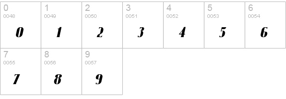Fund-Runo numbers 0-9 preview