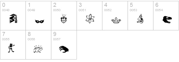 Funway 1 numbers 0-9 preview