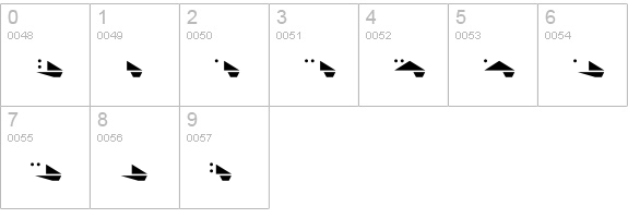 G.Machine numbers 0-9 preview