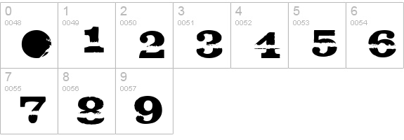 gatecrasher texan numbers 0-9 preview