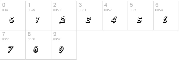 GilliesGotShaD numbers 0-9 preview