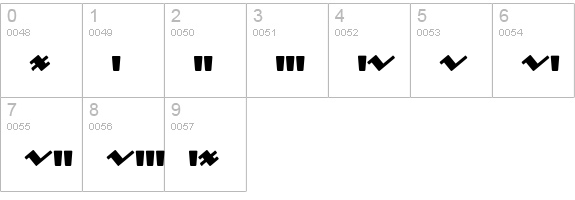 gleeburger numbers 0-9 preview