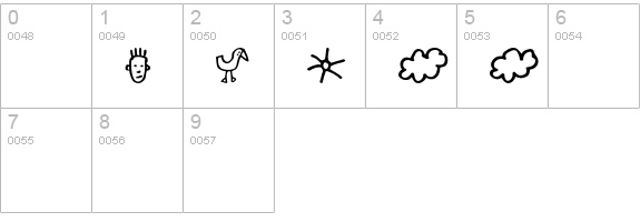 GoodDogBones numbers 0-9 preview
