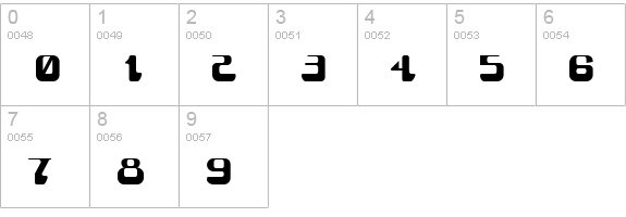 Gravity Sucks numbers 0-9 preview