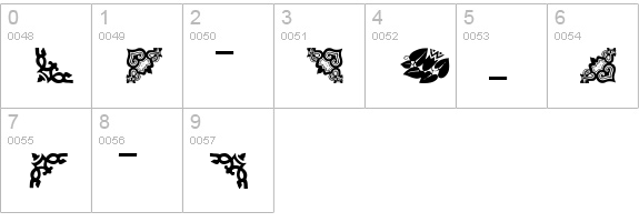 GriffinThree Plain numbers 0-9 preview