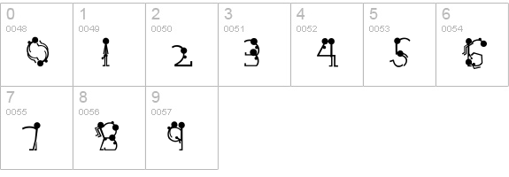 GroupSex numbers 0-9 preview