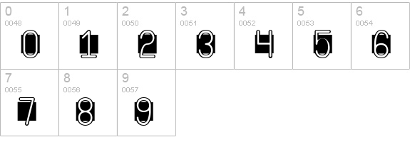Grudge BRK numbers 0-9 preview