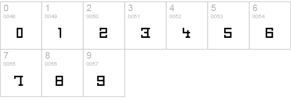 Haiku numbers 0-9 preview