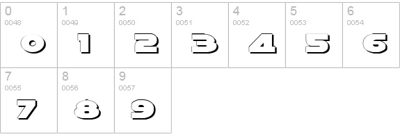 Han Solo Expanded Shadow numbers 0-9 preview