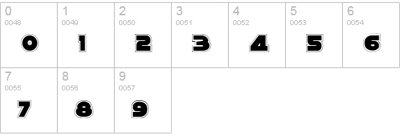 Han Solo Pro numbers 0-9 preview