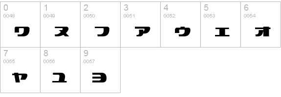 happy frame numbers 0-9 preview