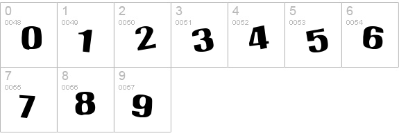 Happy Happy Joy Joy numbers 0-9 preview