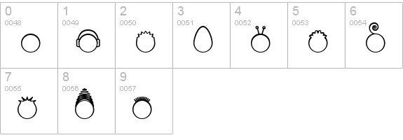Head-Ding Maker BRK numbers 0-9 preview