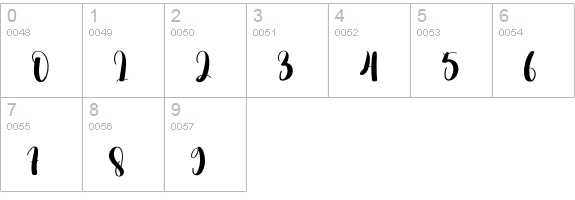 Hello School numbers 0-9 preview