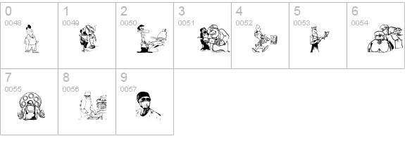 HelloDoc numbers 0-9 preview