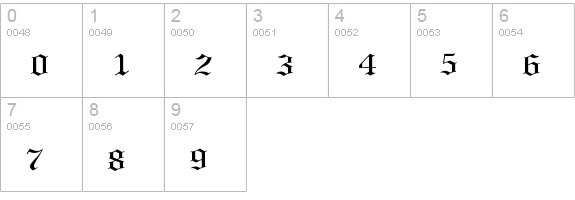 Holy Union numbers 0-9 preview