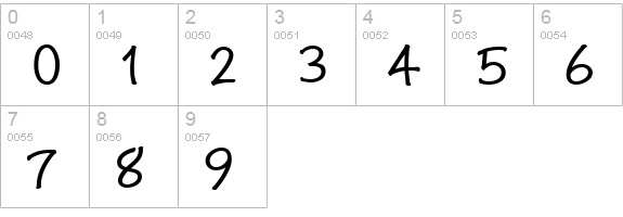 Humdinger numbers 0-9 preview