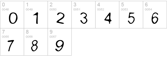 I Buried Paul Normal numbers 0-9 preview