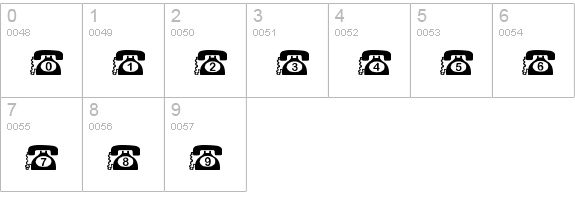 I just call numbers 0-9 preview