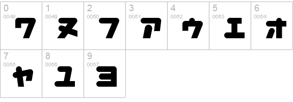 I2HappyChicken numbers 0-9 preview
