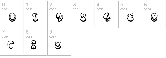 IAi-Alphabet numbers 0-9 preview