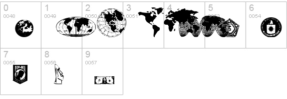 Illuminati numbers 0-9 preview