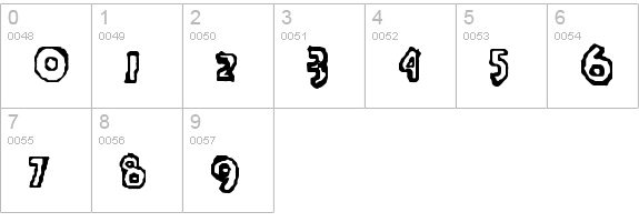 in_my_head numbers 0-9 preview