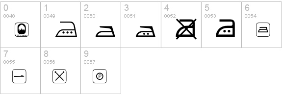 IndustryEngineeringP01 numbers 0-9 preview
