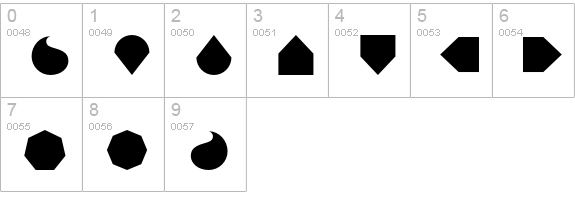 InstantLogo numbers 0-9 preview
