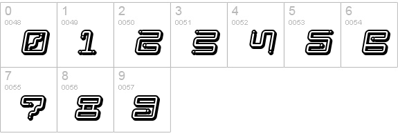 Iron Lounge Smart Dot 2 numbers 0-9 preview