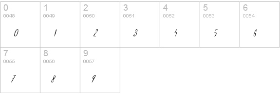 Jailheart numbers 0-9 preview