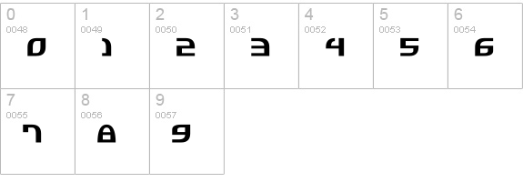 Jannisary Sword numbers 0-9 preview