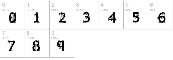 JFWildWood numbers 0-9 preview