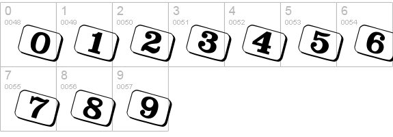 JoyCards numbers 0-9 preview