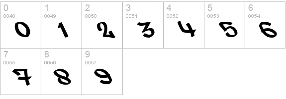 Judas numbers 0-9 preview